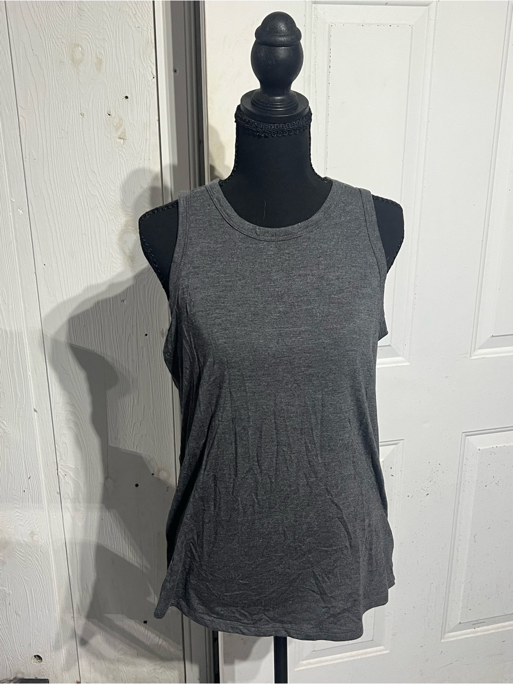 Athleta Dark Gray Sleeveless Tank Top